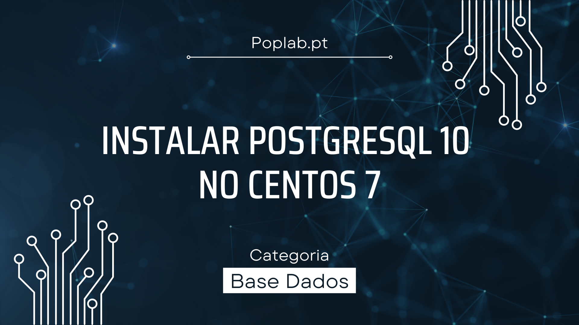 instalar Postgresql 10 no CentOS 7